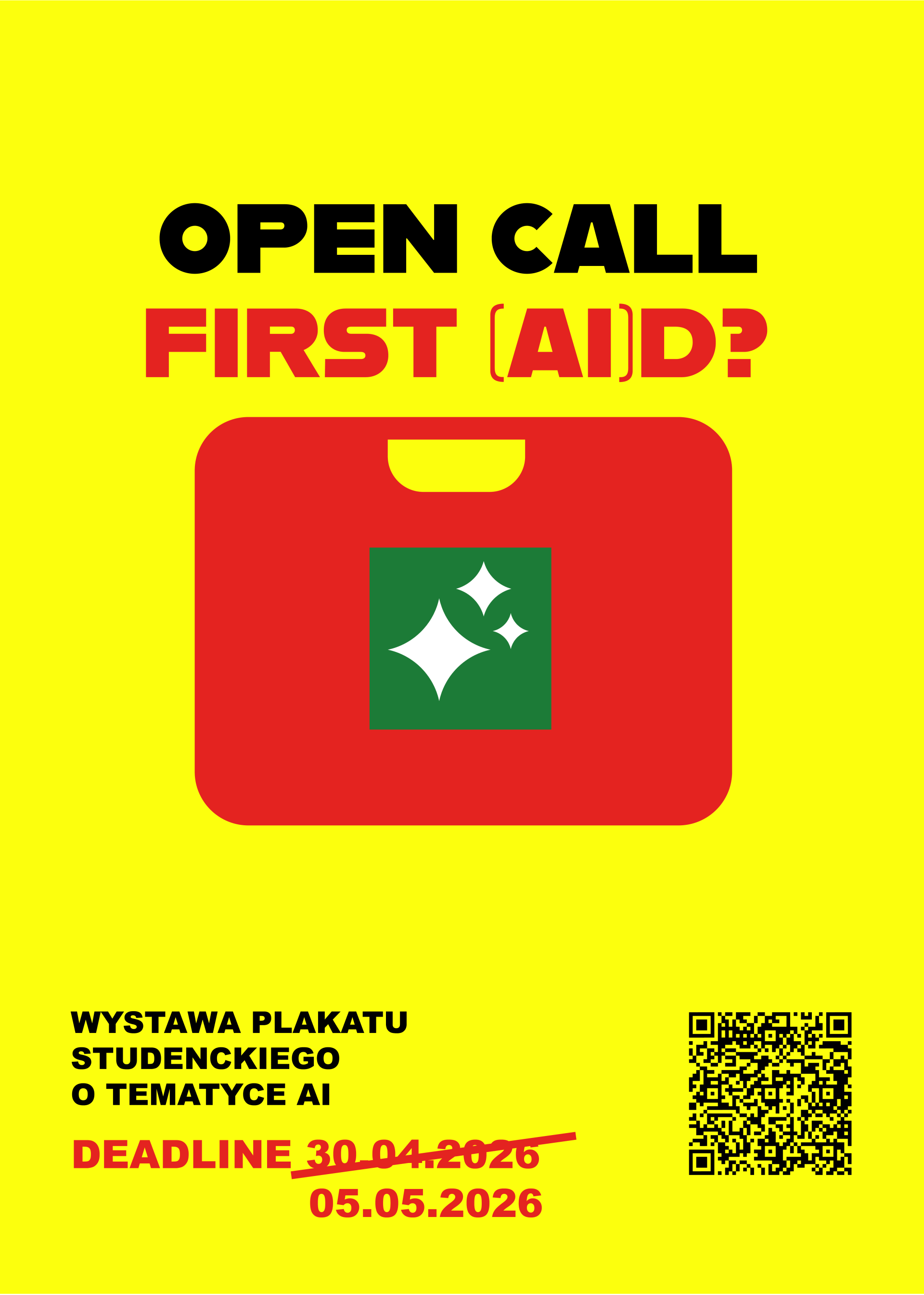 Wystawa plakatu studenckiego o tematyce Ai