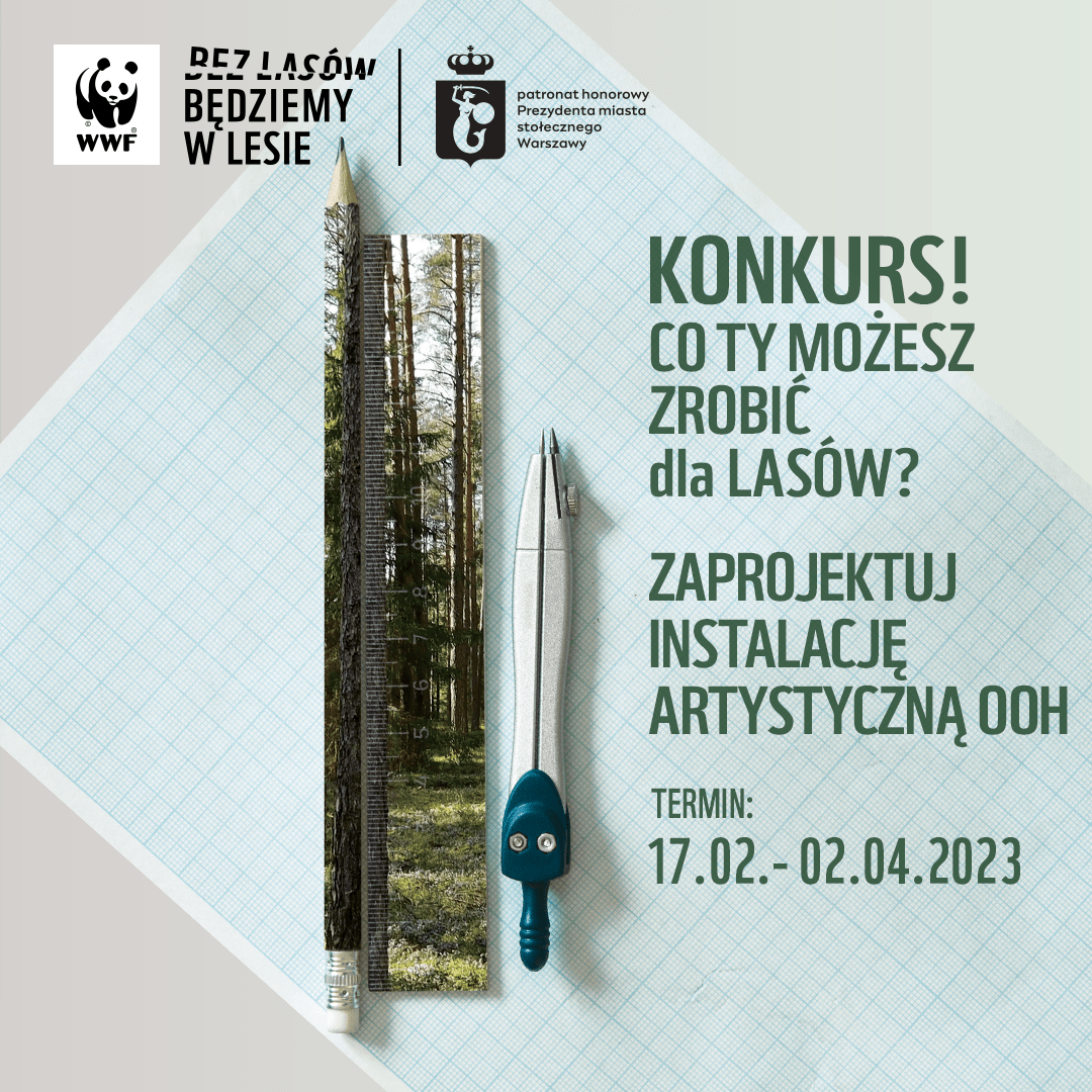 Grafika promująca konkurs WWF