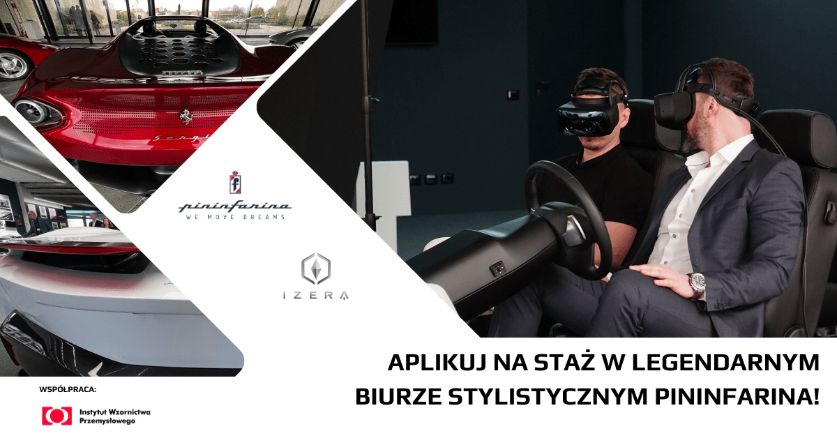 Aplikuj na staż w legendarnym biurze stylistycznym Pininfarina.