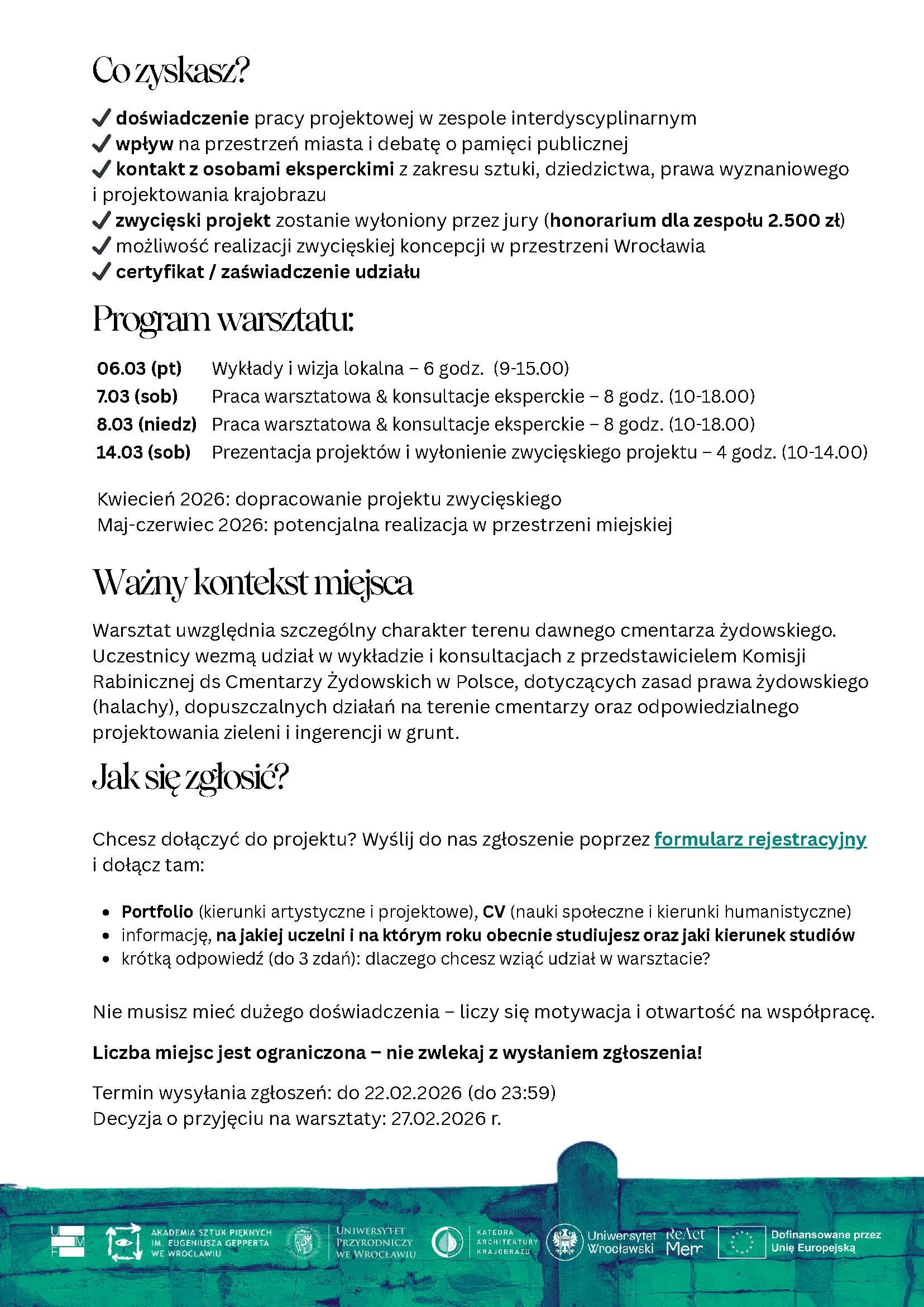 Upamiętnienie poprzez sztukę: Przyjdź na Gwarną