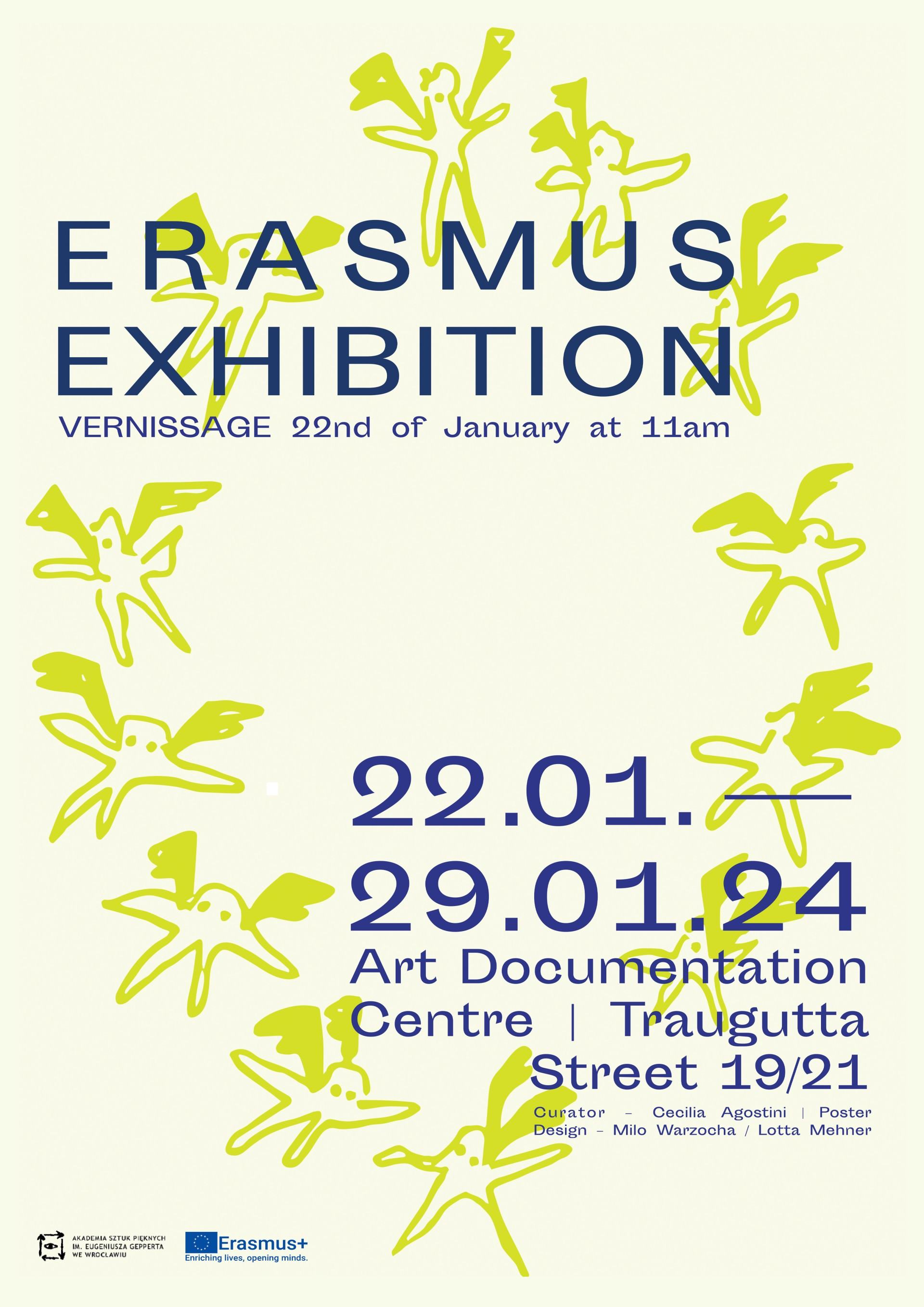 Wystawa Prac Studentów Programu Erasmus+