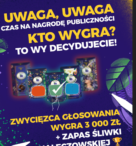 Wystartowało głosowanie publiczności w konkursie Design by Śliwka Nałęczowska 2026