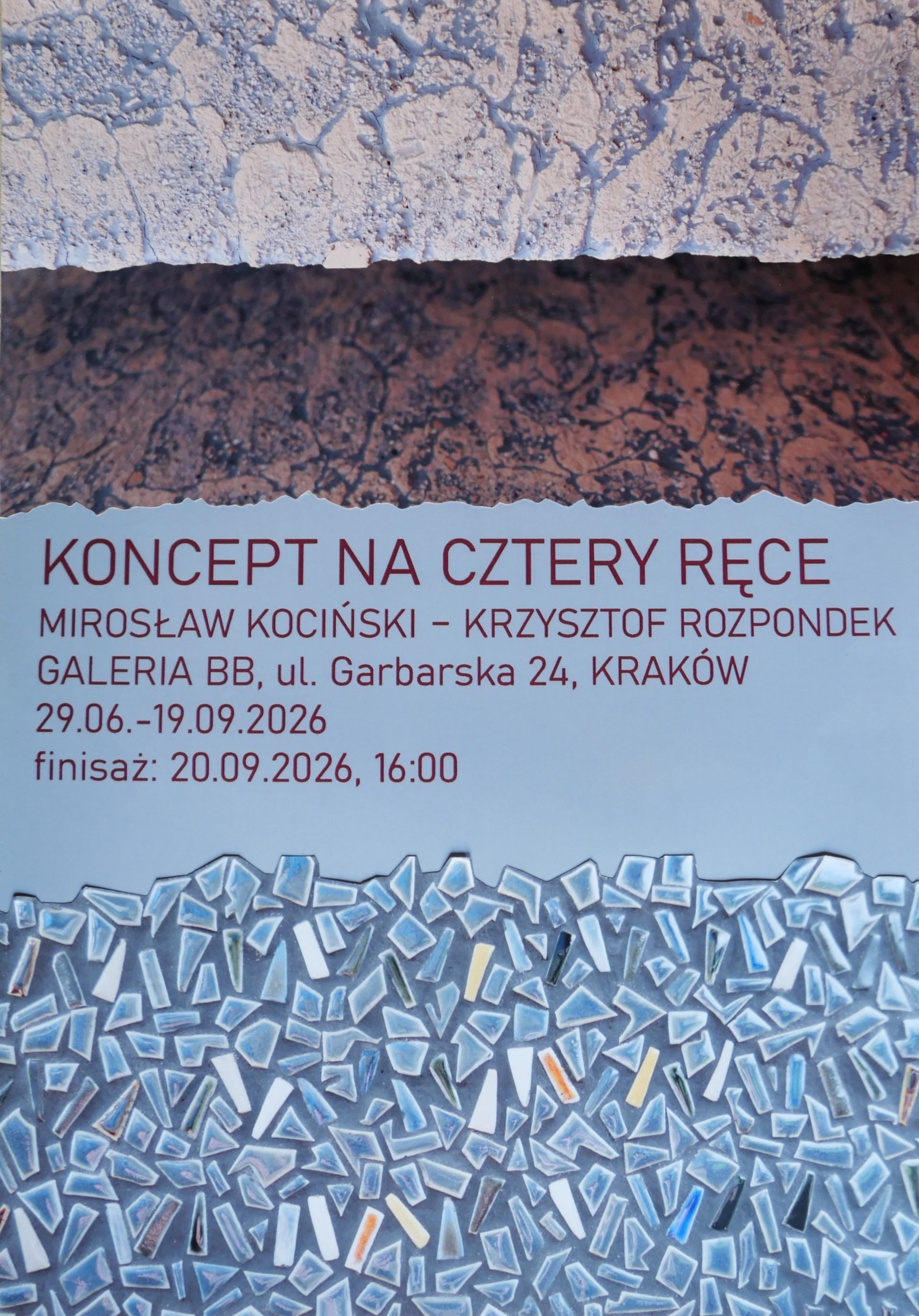 Koncept na cztery ręce w Galerii BB w Krakowie