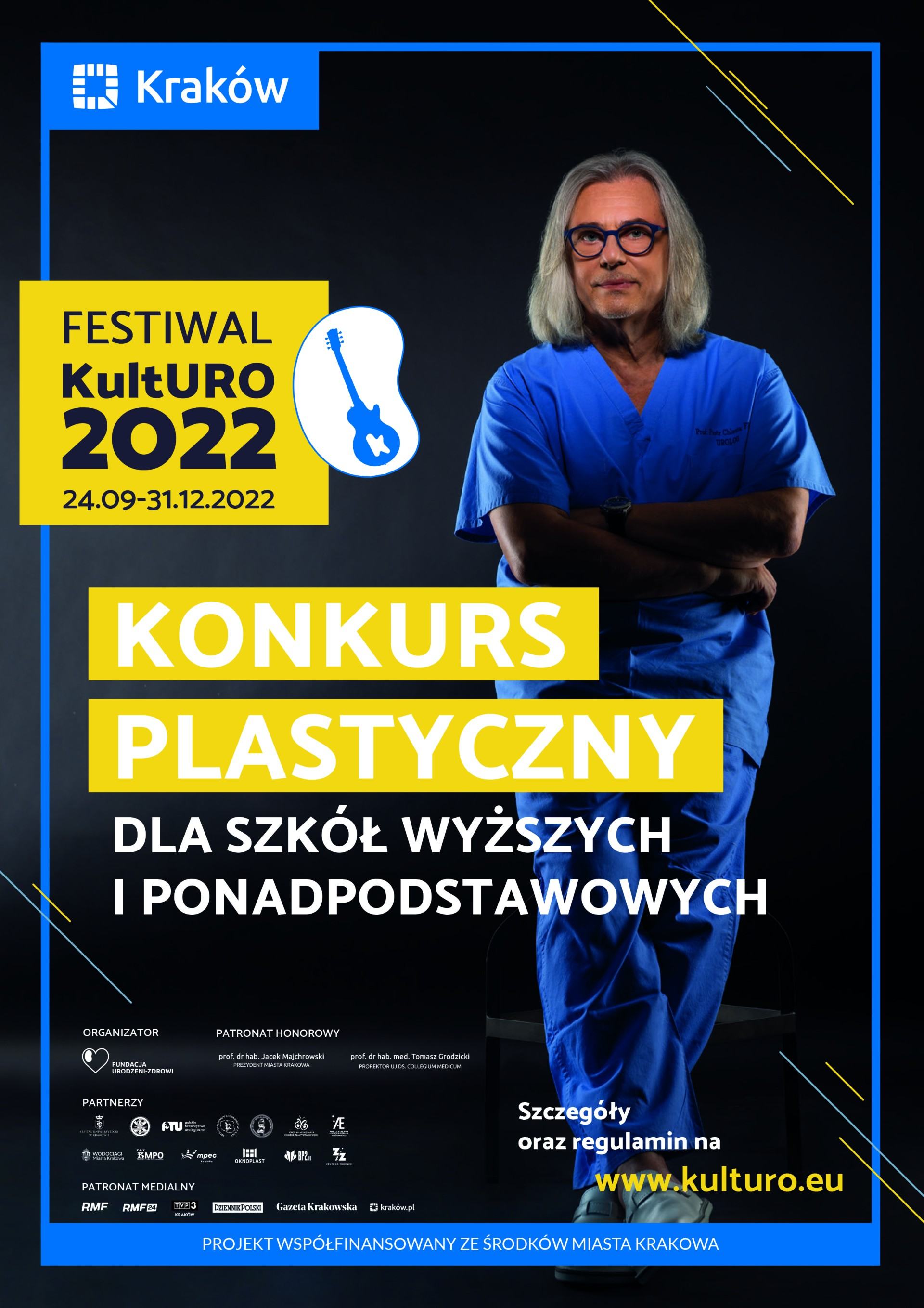 Grafika promująca konkurs w ramach Festiwalu KultURO 2022