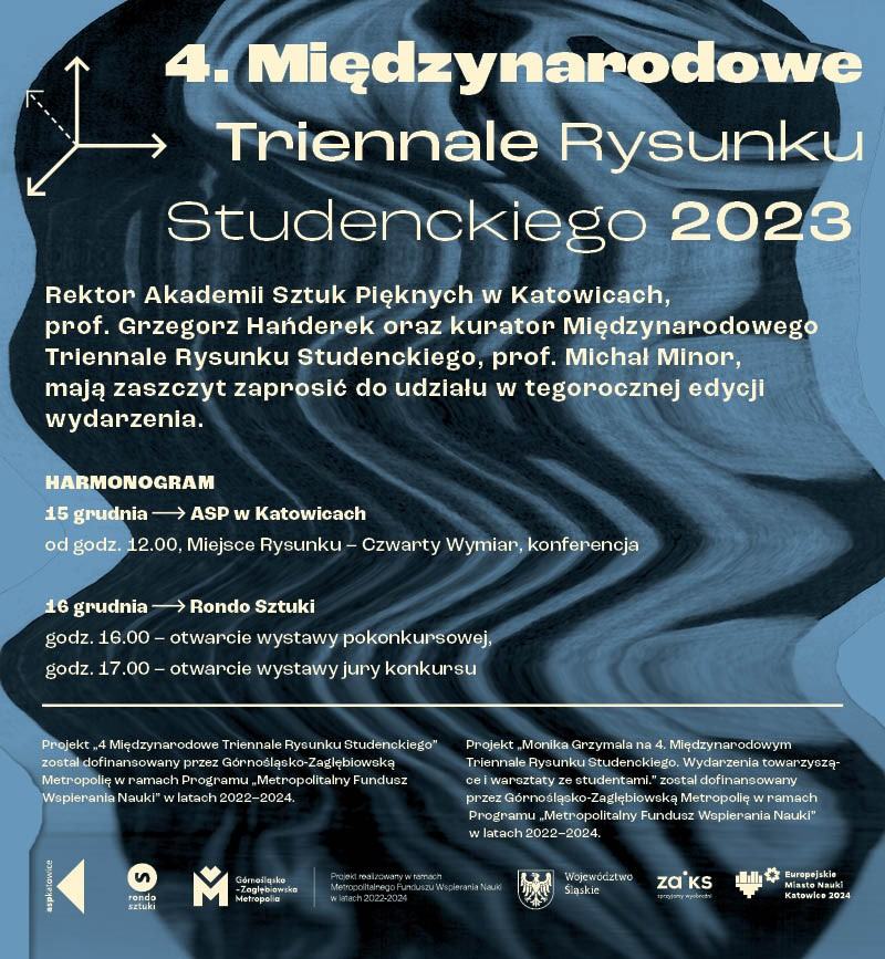 4 Międzynarodowe Triennale Rysunku Studenckiego, Katowice 2023