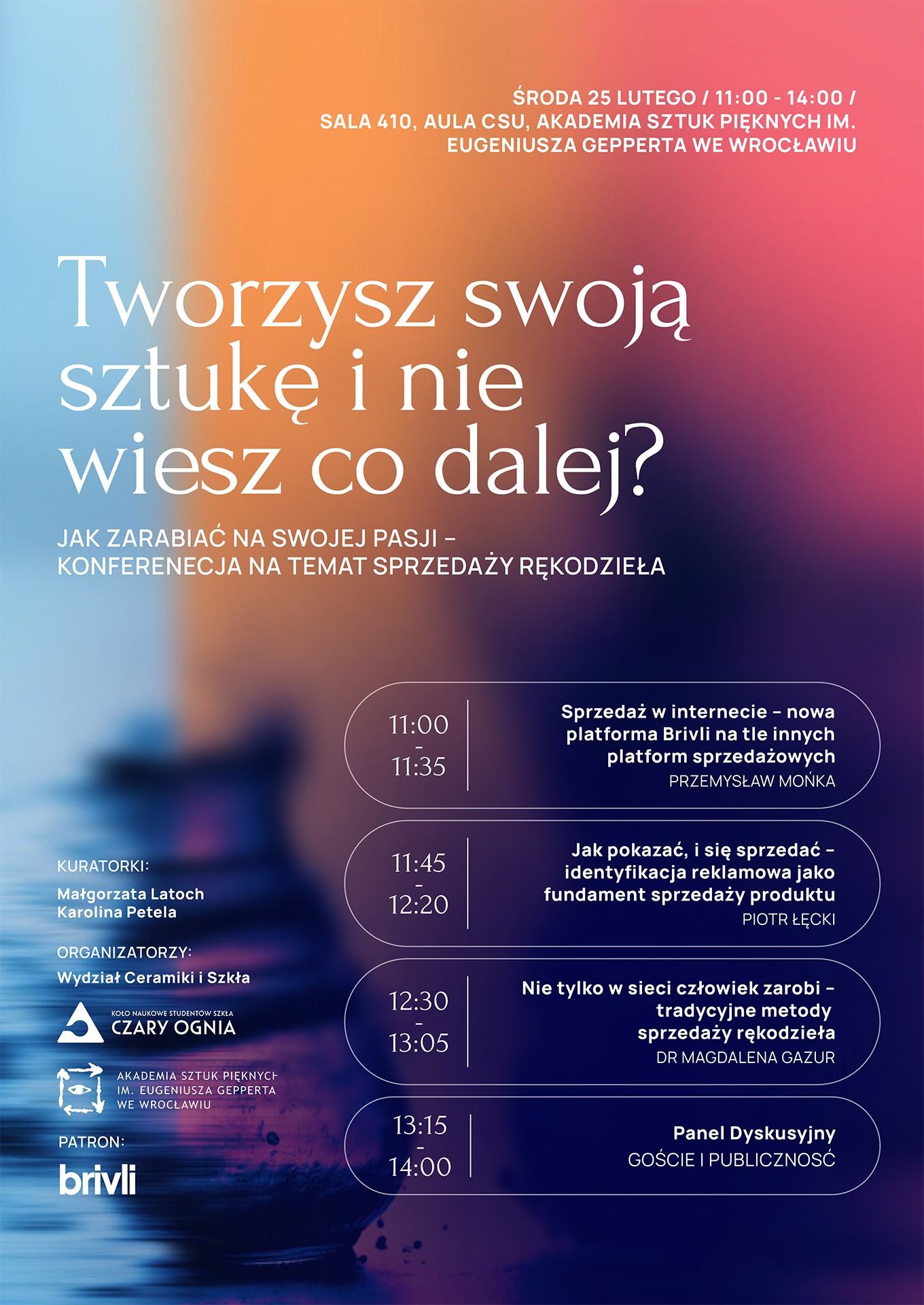 Tworzysz swoją sztukę i nie wiesz co dalej? Jak zarabiać na swojej pasji – konferencja na temat sprzedaży rękodzieła
