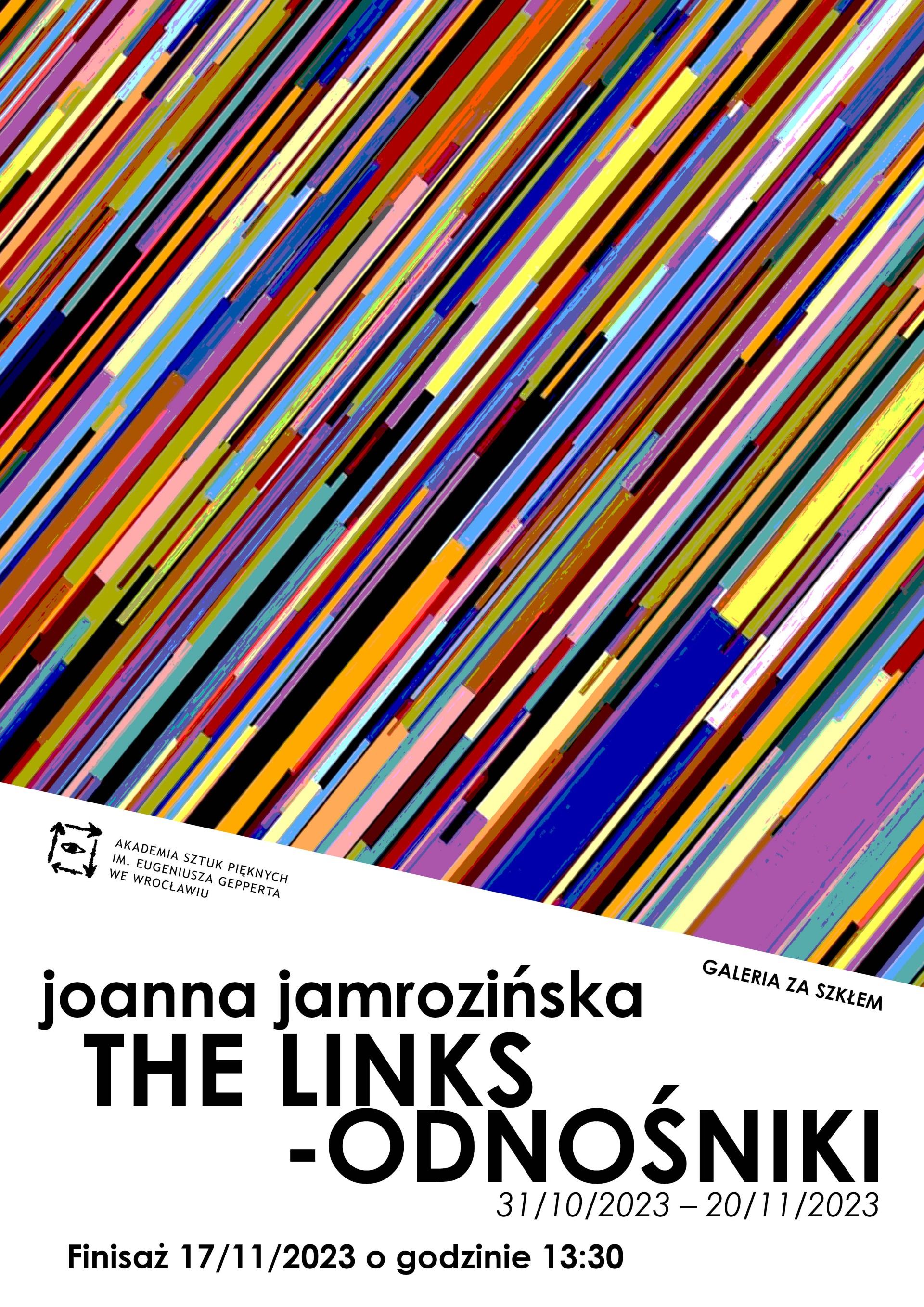  plakat wystawy The Links - Odnośniki