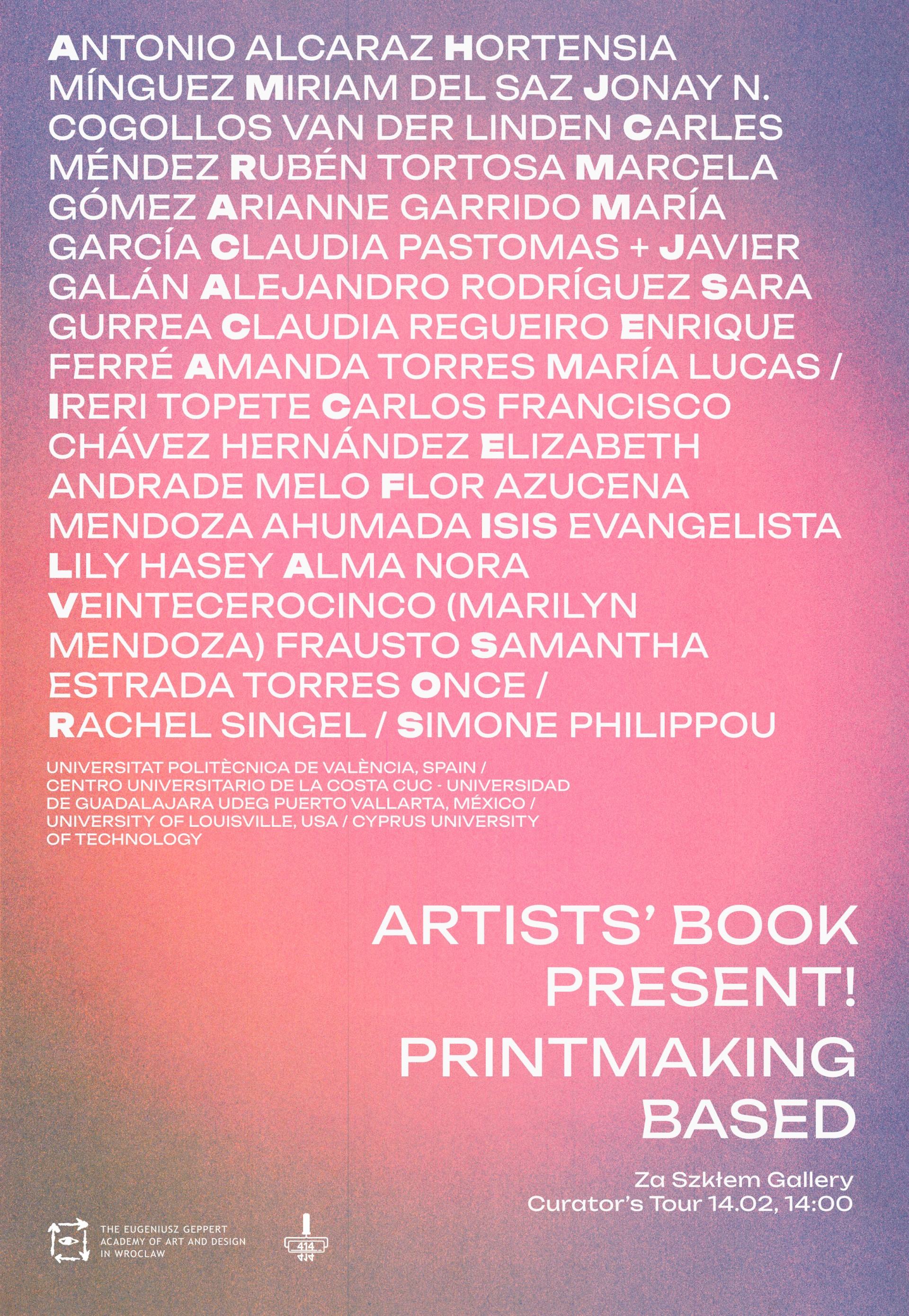 Artist’s Book Present! Printmaking Based