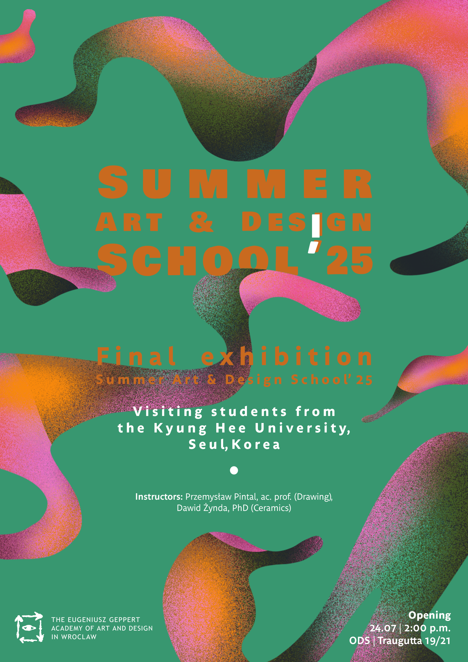 Wystawa uczestników Summer Art and Design School 2025