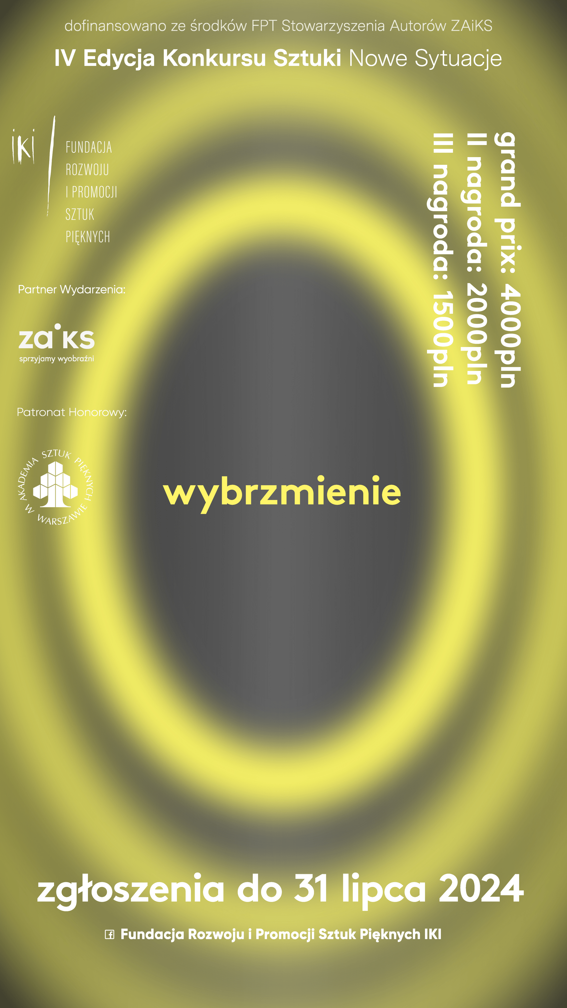 Ogólnopolski Konkurs Sztuki pt. Wybrzmienie