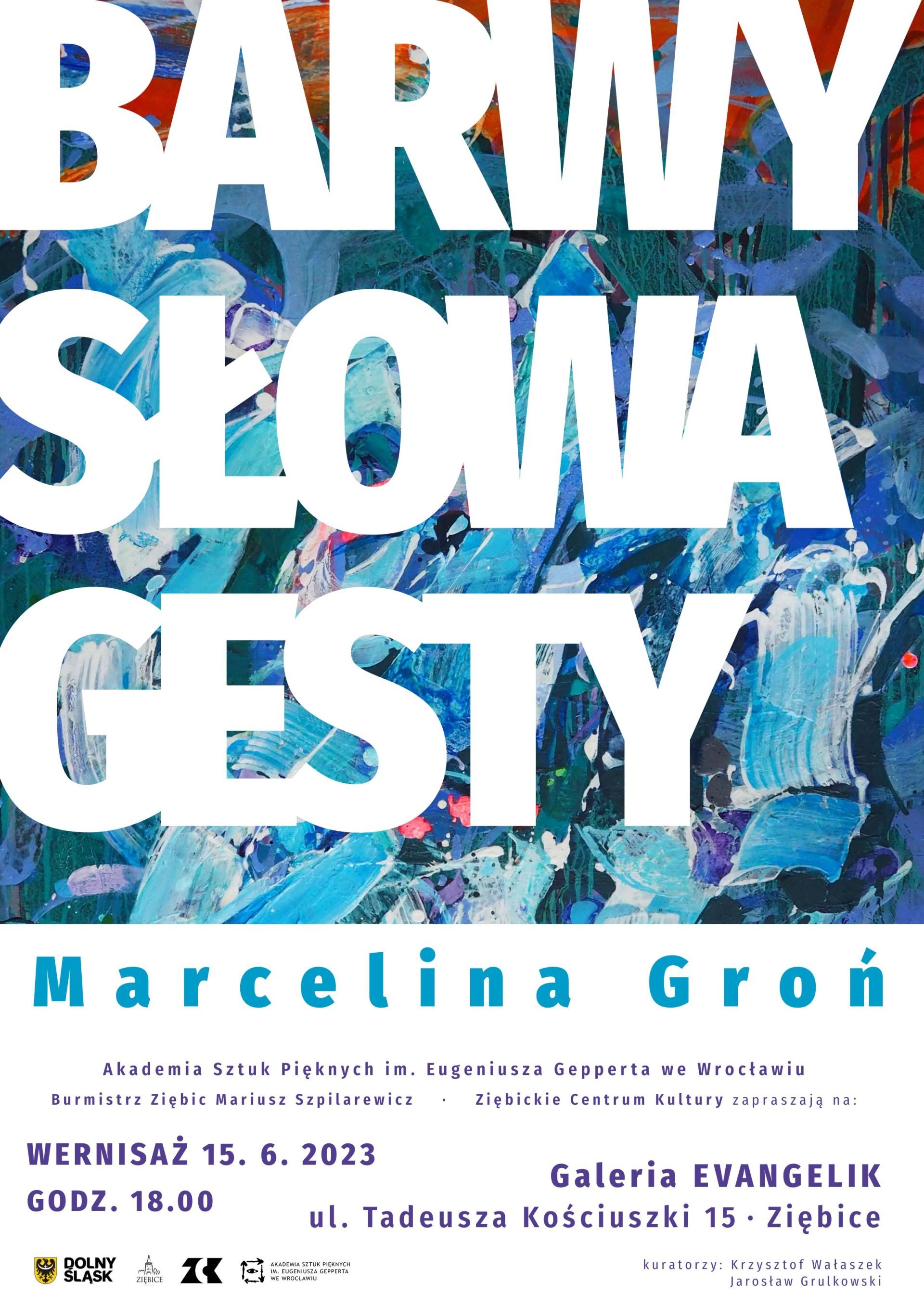 M. Groń, Barwy słowa gesty