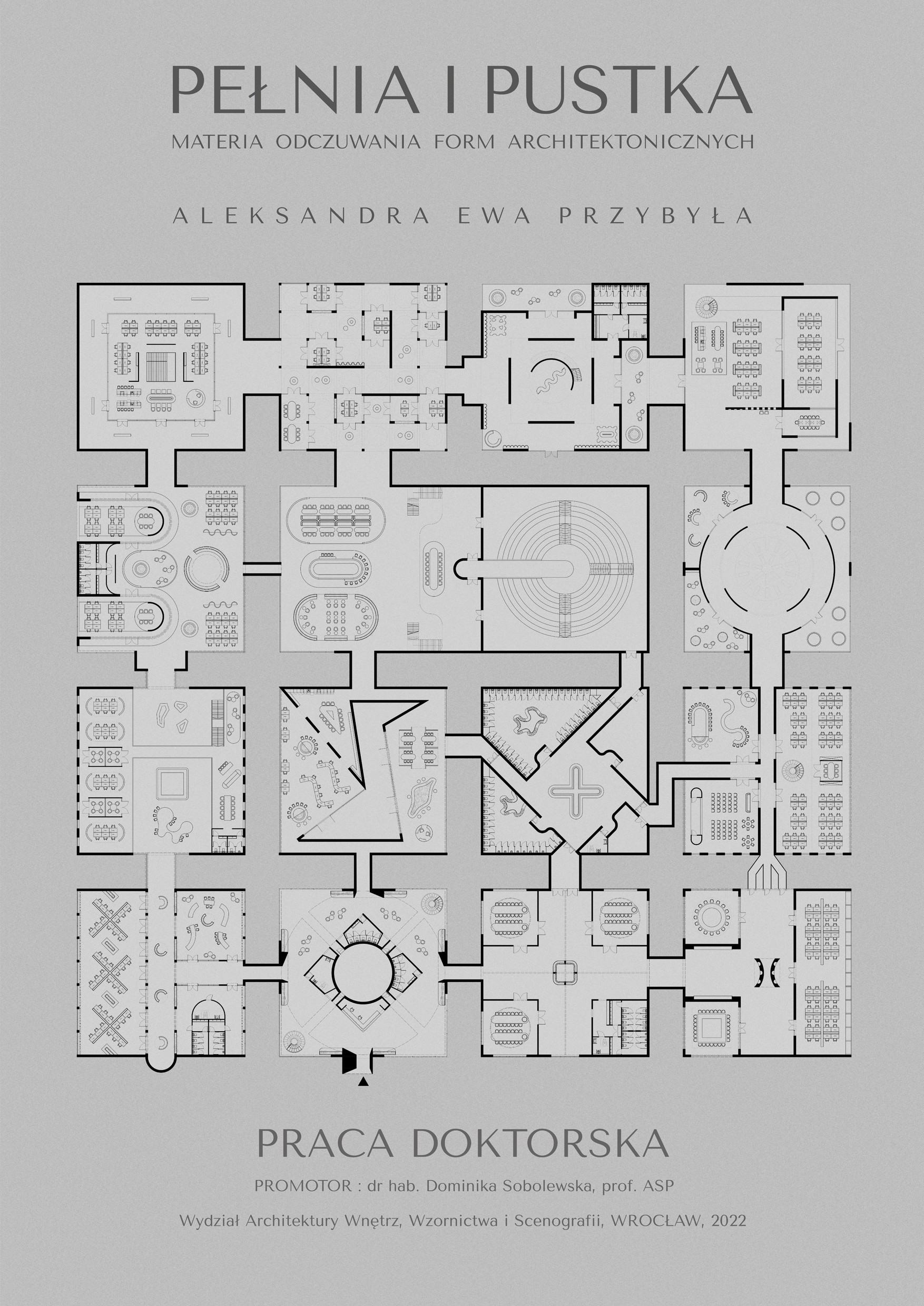 wystawa doktorska Pełnia i pustka - materia odczuwania form architektonicznych