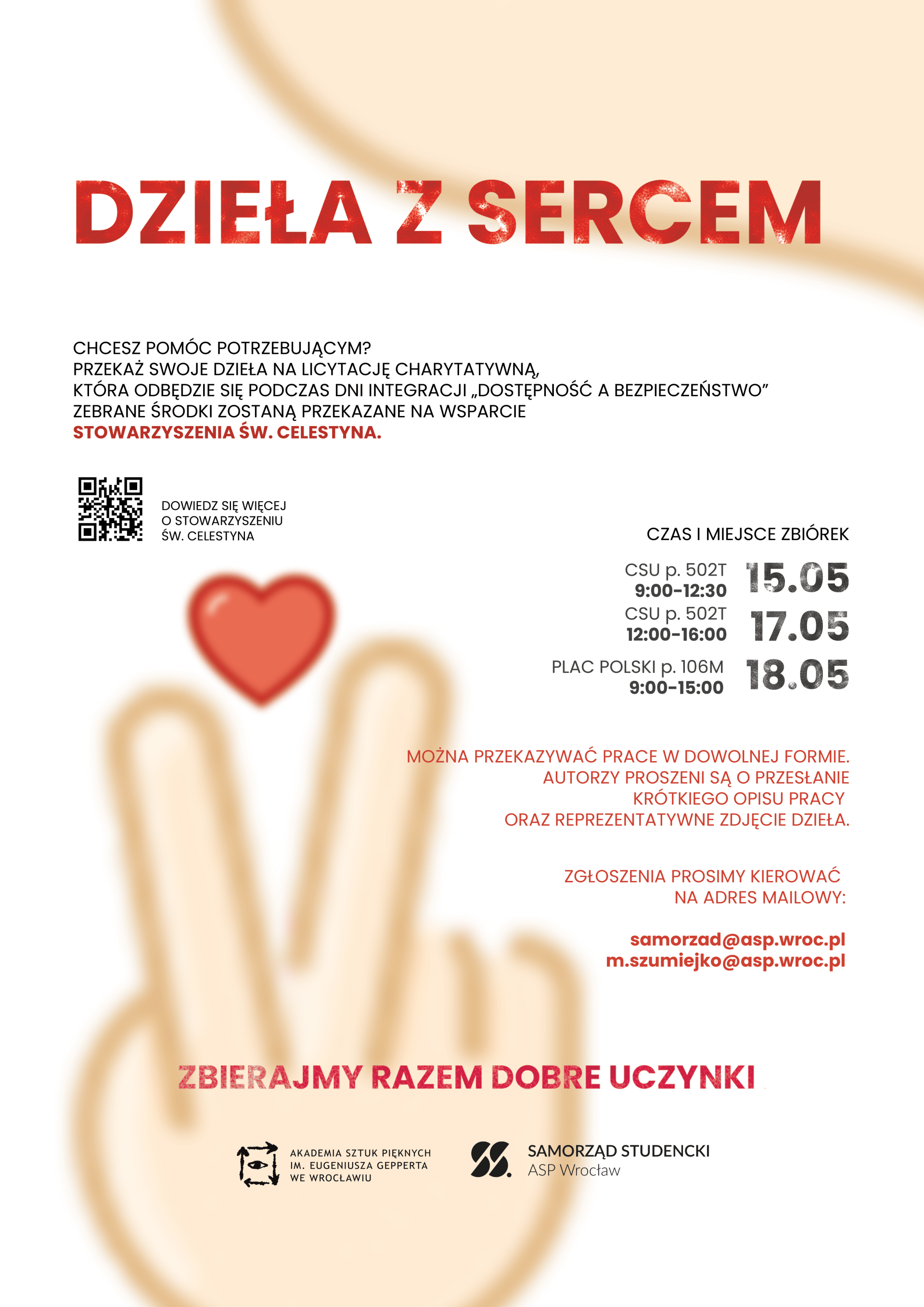 Dzieła z sercem – zbiórka prac